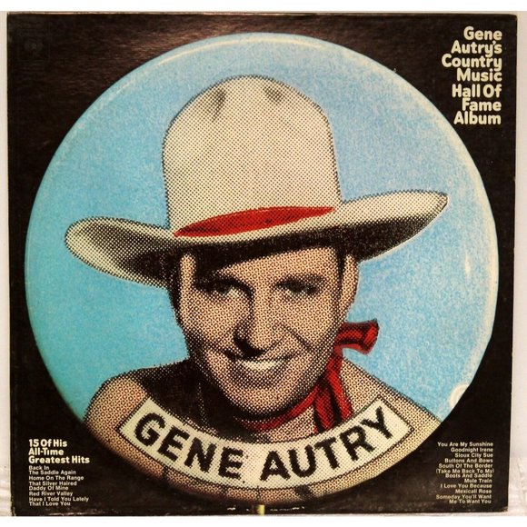 3 VTG Country Albums Vinyls LP Gene Autry Waylon and Willie Nelson WWII Marlboro - Picture 9 of 12